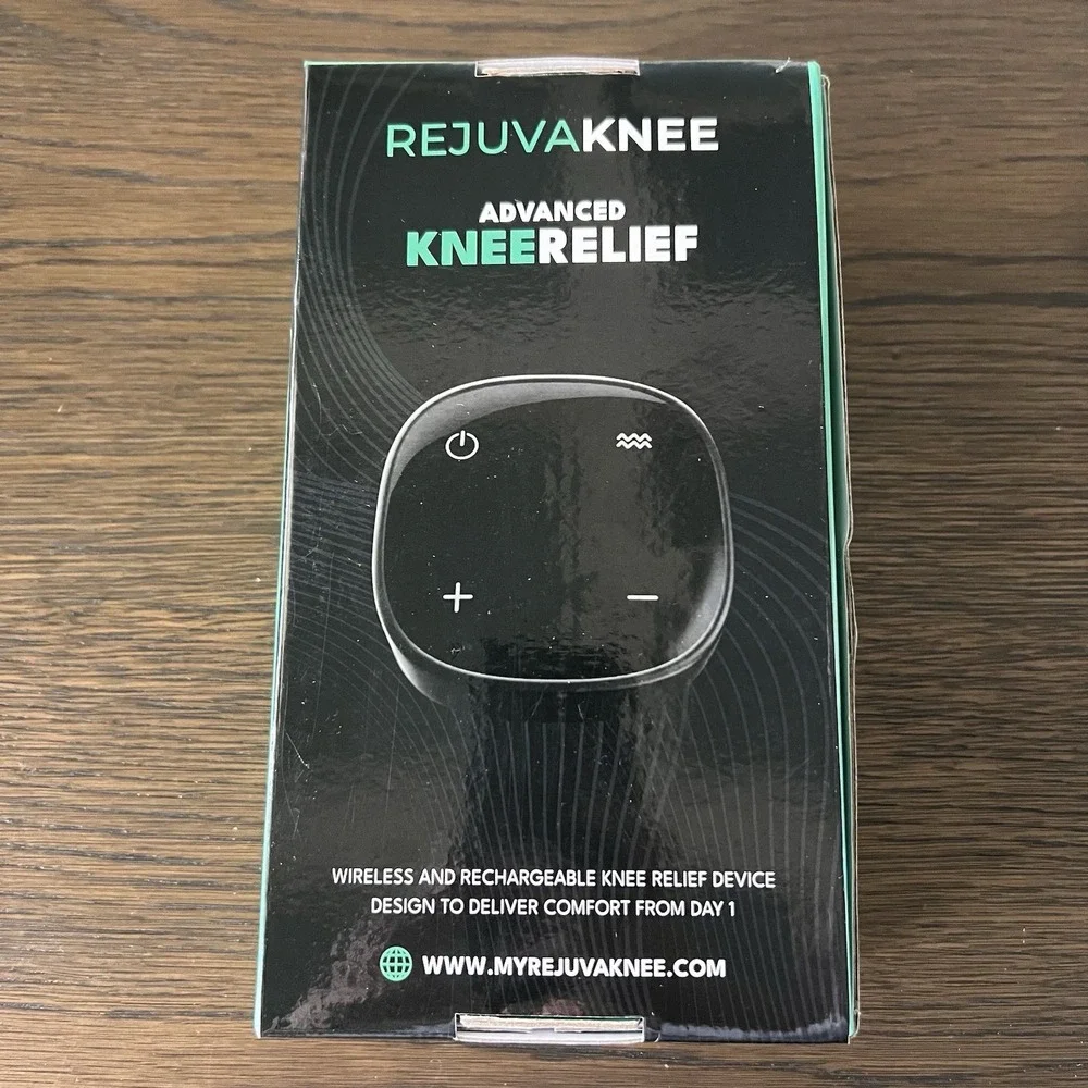RejuvaKnee Advanced Knee Relief Wireless Heat Massager  NEW